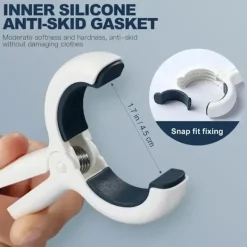 Tvättillbehör-6 st Klämmor Handduk Strand Kläder Klämmor Stol Klämma Hängande Plaststolar Stora Tvätt Torkpinnar Täcke Klädnypor Poolhållare