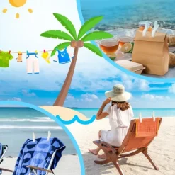 Tvättillbehör-12 st Kraftiga Tvättklämmor Klädnypor Stolklämmor Handdukshållare Vindtäta Klädnypor för Solstol 3 Färger