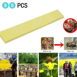 Skadedjur & Insekter-40 st Manhao Fluvalinat Strips Kvalster Varroa Biodling Medicin