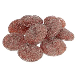 Svampar & Dukar-10 st metallrengöring koppar skursvamp diskrengöringsverktyg metall disk skrubber tråd skrubber pad