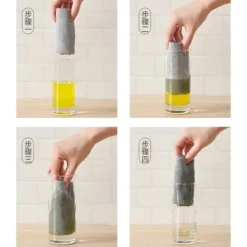 Hommy Svampar & Dukar-10 st mikrofiber duk kök handduk hushåll städning dukar badrum trasor