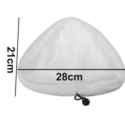 Ångtvättar-6 st Mikrofiber Ångmopp Rengöringsdynor Ersättningsångmopp Kompatibel med H2o X5 H20 Tvättsbara