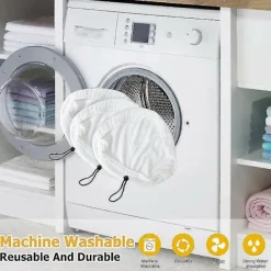 FMYSJ Ångtvättar-6 st Mikrofiber Ångmopp Rengöringsdynor Ersättningsångmopp Kompatibel med H2o X5 H20 Tvättsbara (FMY)