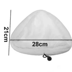 DAO Städmoppar-6 st Mikrofiber Ångmoppar Rengöringsdynor Ersättning Ångmopp Kompatibel För H2o X5 H20 Tvättbar [db]