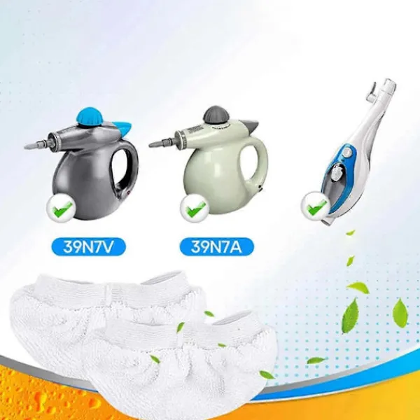 Ångtvättar-4 st Mikrofiber Ångmoppdynor för Steam Shot,,, Neat Steam Cleaner