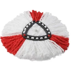 Generic Städmoppar-3 st Mikrofibermopphuvuden Ersättning för Vileda EasyWring Spin Mop O-cedar 360 Roterande Golvmopp
