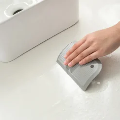 LBSS Fönsterrengöring-2 ST Mini Spegeltorkare Multifunktion Återanvändbar glasfönsterrengöringsborste