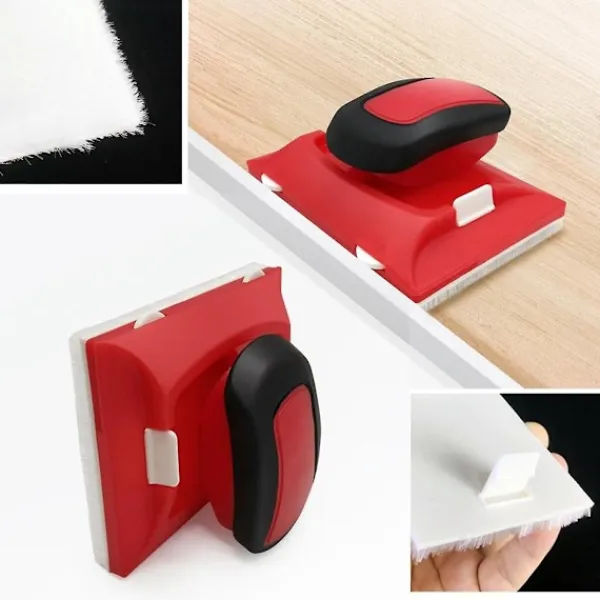 unbranded Fönsterrengöring-1 ST Målarkant med 2 Pad-påfyllningar - för vägg- & takavskärning, målning av hörn, målningsdynaapplikator, målningshörnverktyg