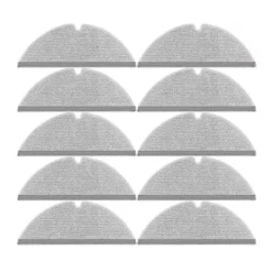 EURL Städmoppar-10 st Moppdukar för Dreame D20 Plus / Dreame D20 Ersättningsdelar Rengör Hygieniska Golv Verktyg Hemrengöringsverktyg