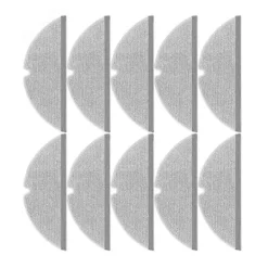 EURL Städmoppar-10 st Moppdukar för Dreame D20 Plus / Dreame D20 Ersättningsdelar Rengör Hygieniska Golv Verktyg Hemrengöringsverktyg