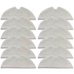 Crowned Dammsugare & Tillbehör-12 st Mopptrasor för 1 Sekund Sdjqr01rr för S5 S5 Max S6 S6 Maxv S6 Pure E4 E5 Q7max T8 Dammsugare