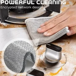 Svampar & Dukar-10 st Multifunktionella Disktrasa av Metall, Premium Metalltrådsdisktrasa Rengör, Skrubba Tråddisktrasor Repfria Tråddisk