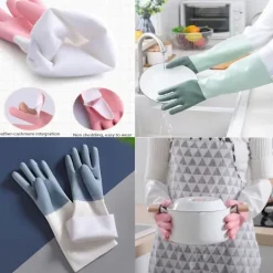 Fönsterrengöring-2 st multifunktionella roterande springrengöringsborstar, 360 graders rengöringsborste utan döda hörn, hushållsborste med hårda borst för springor