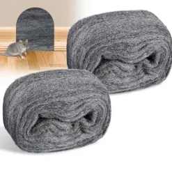 Skadedjur & Insekter-4 st Mus Stålull, 0000 Fin Stålull för Kontroll av Musull för Tätning