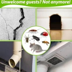 Skadedjur & Insekter-4 st Mus Stålull, 0000 Fin Stålull för Kontroll av Musull för Tätning