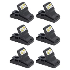 Skadedjur & Insekter-6 st musfällor Plastmaterial Hög känslighet beröringsfri design Säker Återanvändbar råttfångare