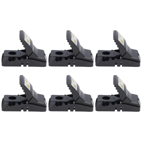 Skadedjur & Insekter-6 st musfällor Plastmaterial Hög känslighet beröringsfri design Säker Återanvändbar råttfångare