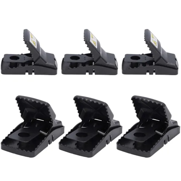 Skadedjur & Insekter-6 st musfällor Plastmaterial Hög känslighet beröringsfri design Säker Återanvändbar råttfångare