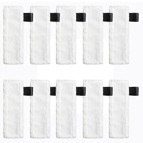 Ångtvättar-10 st Ångmoppdukar för Kärcher Easyfix SC2 SC3 SC4 SC5 Ångrengörare Ersättning Mikrofibergolv