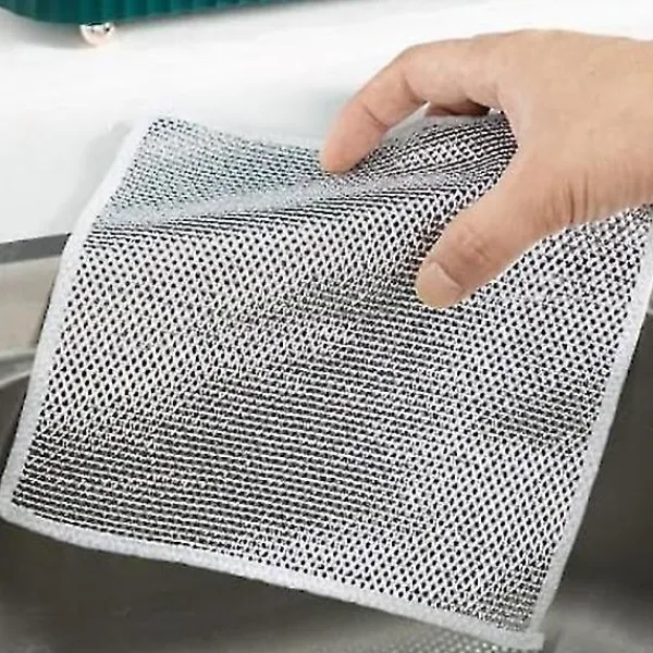 Svampar & Dukar-10 st nya multifunktionella disktrasor i stål som inte repar, multifunktionella