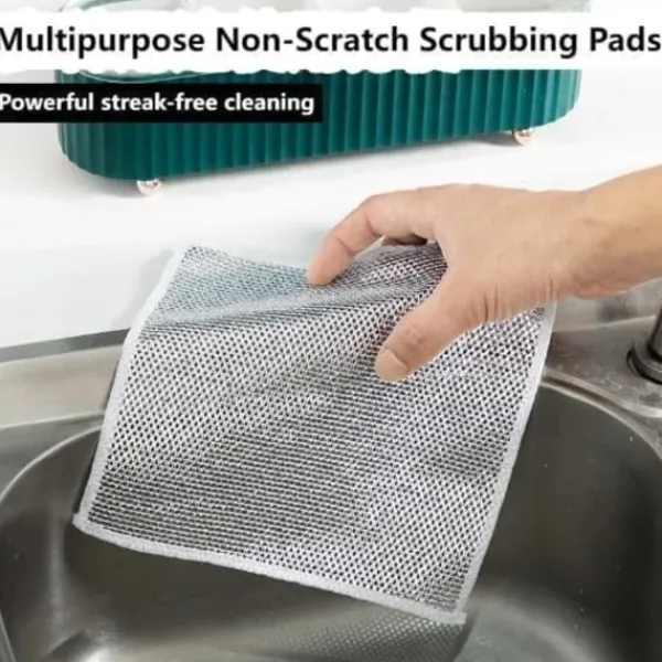 Svampar & Dukar-10 st Nya multifunktionella disktrasor av stål som inte repar, multifunktionella(20*20cm)