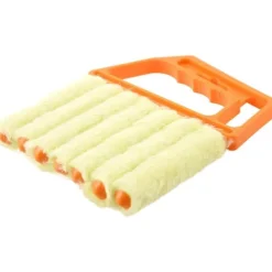Fönsterrengöring-1 st orange persiennborste - Tvättbar och enkel att använda-FA7-
