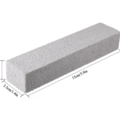 NeunWolken Svampar & Dukar-6 st pimpsten, toalett pimpsten pinnar för rengöring pimpsten stenar grill rengöringsblock för kök