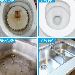 Svampar & Dukar-10 st Pimpsten Toalettrengörare med Extra Långt Handtag, för Rengöring av Kalkavlagringar Kök Badrum