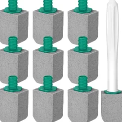 Svampar & Dukar-10 st Pimpsten Toalettrengörare med Extra Långt Handtag, för Rengöring av Kalkavlagringar Kök Badrum