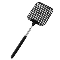 Skadedjur & Insekter-4 st Plast Teleskopisk Utdragbar Flugsmälla Rostfritt Stål Teleskopisk Stång Flapper Mygga Insekts Smackare