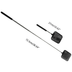 Skadedjur & Insekter-4 st Plast Teleskopisk Utdragbar Flugsmälla Rostfritt Stål Stång Mygga Insektssmällare