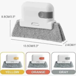 Fönsterrengöring-2 st Praktisk Återanvändbar Fönsterrengöringsborste Handhållen Hållbar Magisk Fönsterputs