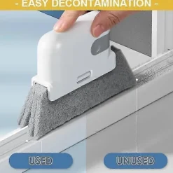 Fönsterrengöring-2 st Praktisk Återanvändbar Fönsterrengöringsborste Handhållen Hållbar Magisk Fönsterputs