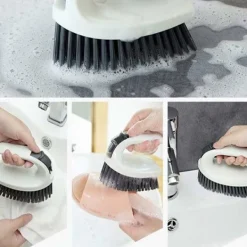 Rengöringsmedel-2 st rengöringsborste, för kök badrum universell borste