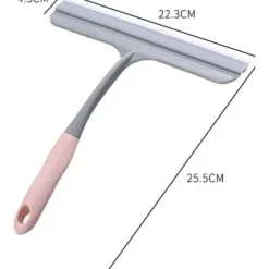 Fönsterrengöring-3 st silikon hushållsvattenavstrykare, strimfri silikon duschavstrykare badrumsfönsteravstrykare fönster och kakelavstrykare