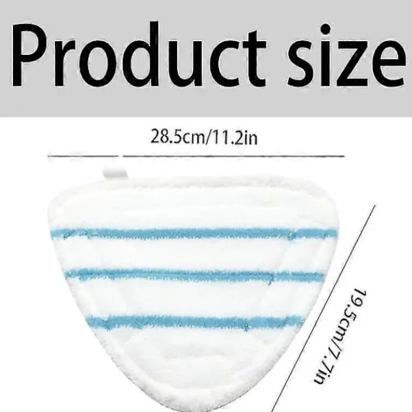 FMYSJ Städmoppar-4 st Silvercrest Lidl Universal Ångmoppskydd Tillbehör För Ångrengörare (FMY)