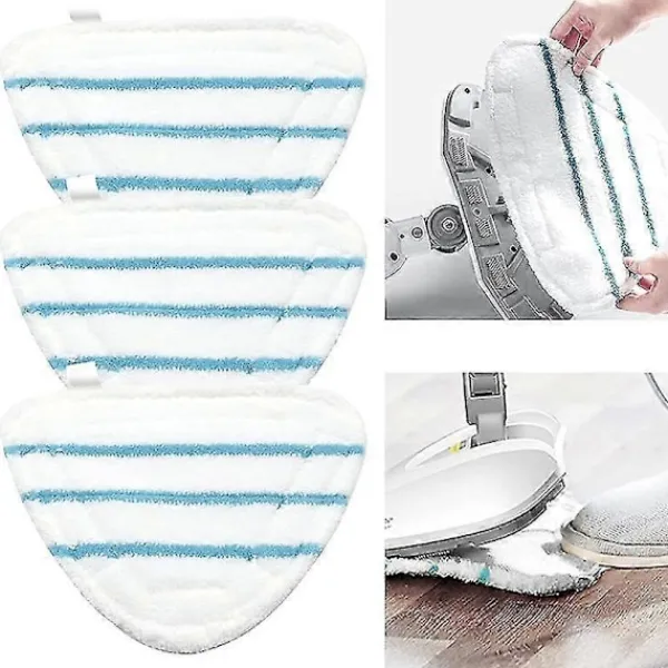 FMYSJ Städmoppar-4 st Silvercrest Lidl Universal Ångmoppskydd Tillbehör För Ångrengörare (FMY)