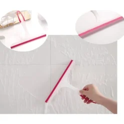 Fönsterrengöring-3 st Skrapa Duschskrapa för Glasdörrar Fönsterskrapor Duschskrapa för Kakel Duschväggar för Badrumsglas