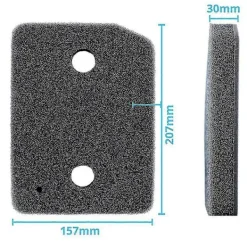 Torktumlare-8 st Skumfilter för torktumlare för 9164761 Torktumlare Värmepumpstorktumlare, svampfiltermatta Kondenserad torktumlare L