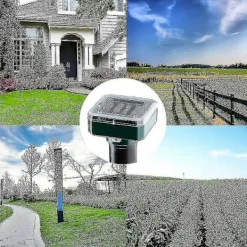 Skadedjur & Insekter-4 st Solar Ormavvisare för Utomhusbruk, Ormavvisare Ultraljud Solar, Ormavvisare för Utomhusbruk 2pcs