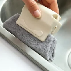 Fönsterrengöring-3 st spårrengöringsborste, magisk fönsterrengöringsborste, fönsterrengöringsborste