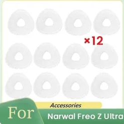 Dammsugare & Tillbehör-12 st Städtrasor kompatibla med Freo Z Ultra Robotdammsugare Reservdelar