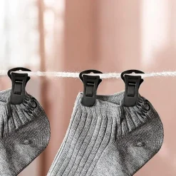 Tvättillbehör-40 st strumpor clips för tvättmaskin och torktumlare, strumpor med strumpor clip direkt i lådan Multi, för torkning och förvaring av parade strumpor | Fyndiq