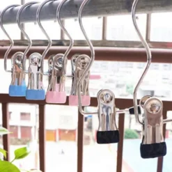 Tvättillbehör-20 st Stövelhängare Klämmor, Tvättkrok Hängande Klädnypor Rostfritt Stål Hängare Hållare Klämmor kompatibla med Strumpor, Handdukar, Underkläder, Hattar, Scarfar, Handdu | Fyndiq