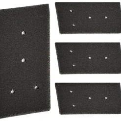 Torktumlare-4 st svampfilter för Whirlpool, torktumlarfiltermatta 481010716911 23*11,5cm