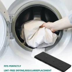 Torktumlare-4 st svampfilter för Whirlpool, torktumlarfiltermatta 481010716911 23*11,5cm