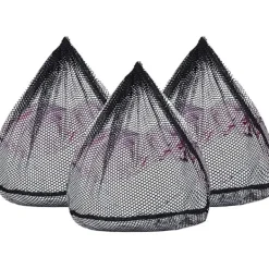 Tvättillbehör-3 st svarta S (35x25 cm) tvättpåsar, tvättpåsar med dragsko R