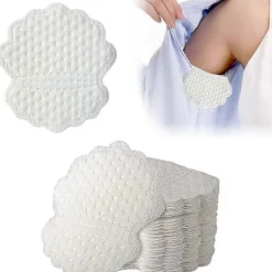 Tvättillbehör-50 st Svettabsorberande Underarmsinlägg, Stora Självhäftande Armhålsskydd