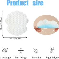 Tvättillbehör-50 st Svettabsorberande Underarmsinlägg, Stora Självhäftande Armhålsskydd