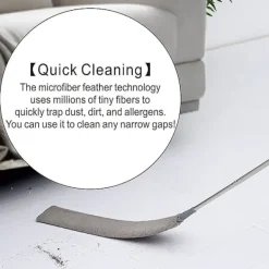 Fönsterrengöring-4 st teleskopiska dammborttagningsverktyg eller borste med 2 tygöverdrag i mikrofiber, handdammsugare, tvättbar, teleskopisk dammsamlare för hushållsbruk | Fyndiq